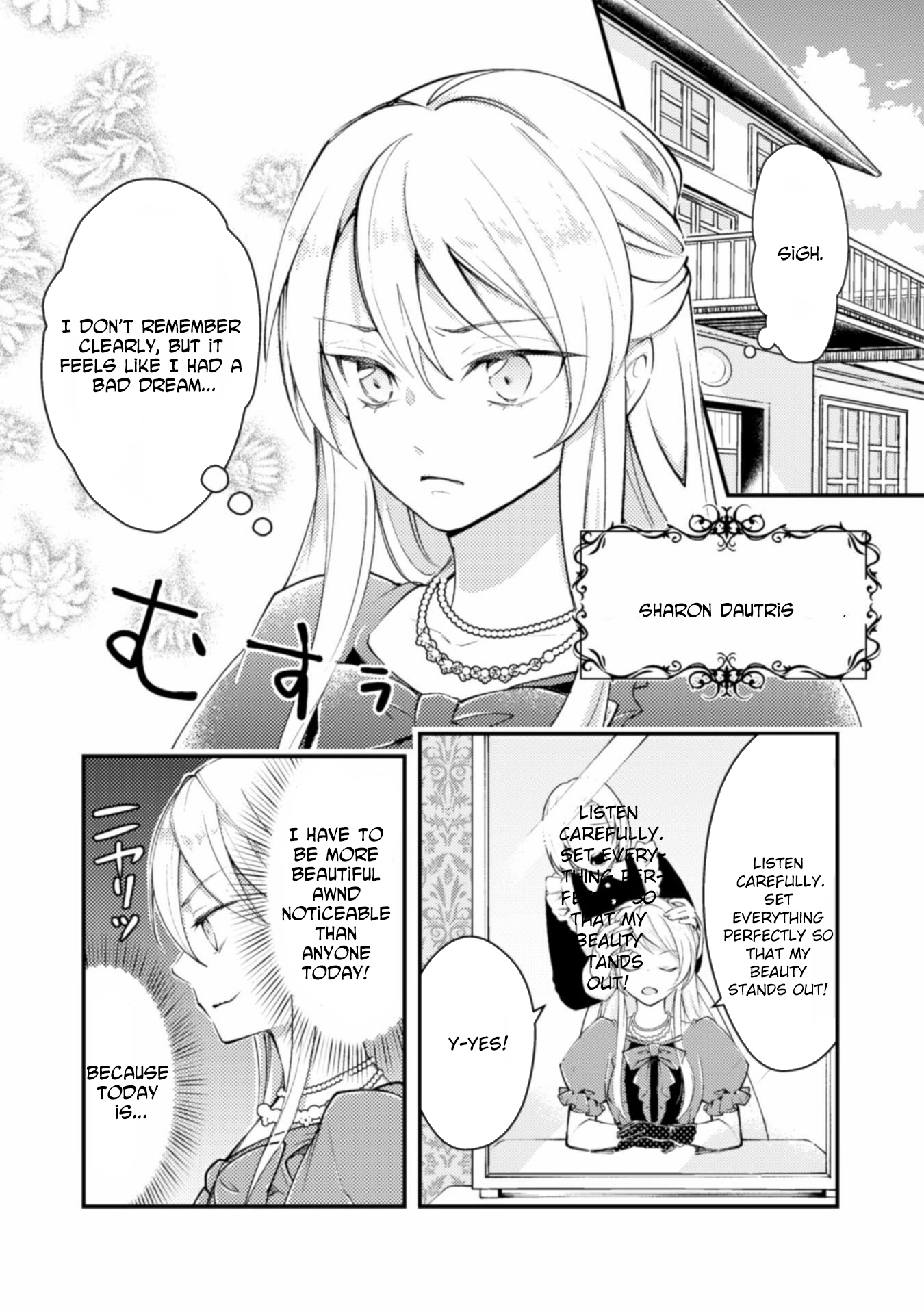 Reborn as a Villainess, Avoiding Ruin with a Hidden Elite Prince Chapter 1 - . Page 4